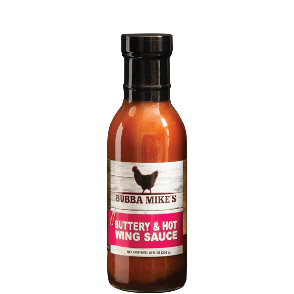 Bubba Mikes wing sauce buttery and hot 001119