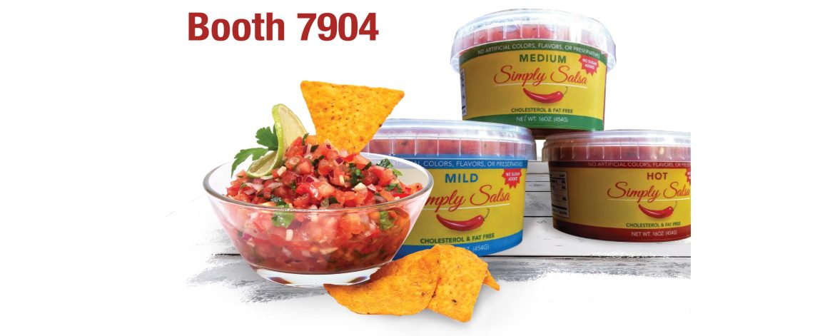 Booth 7904 Expo West for Simply Salsa, Enrico Formella and Sons